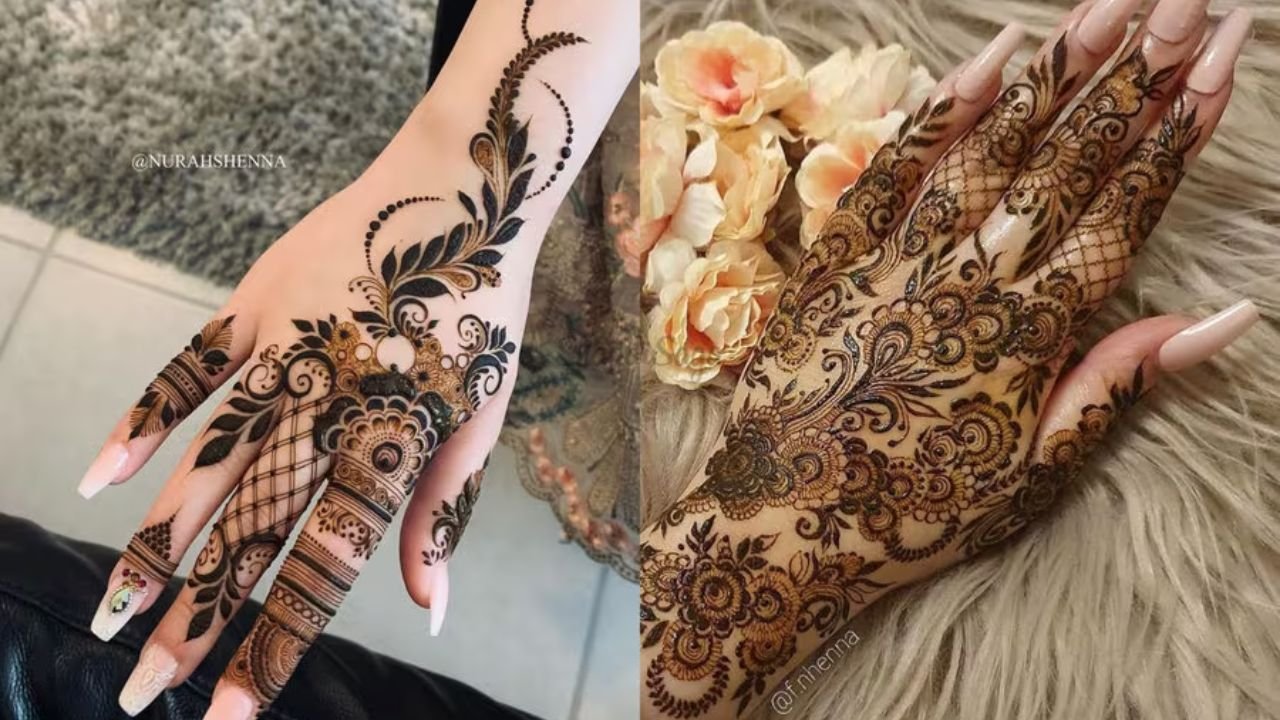 15 Pretty Floral Back-hand Mehndi Designs That Are Trending