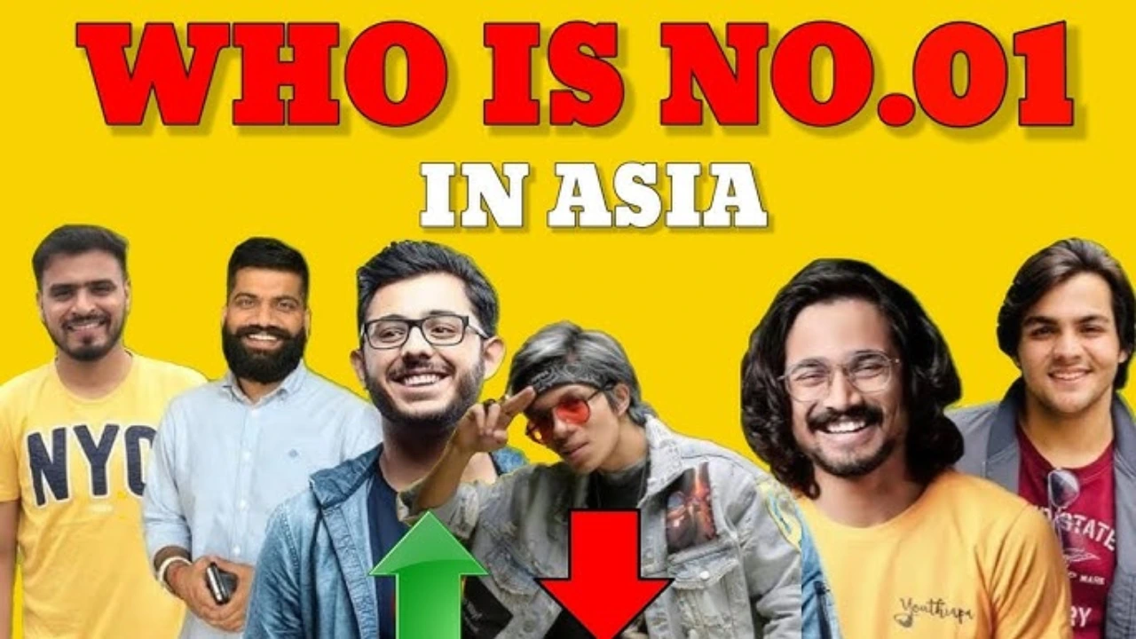 5 Asia No 1 YouTuber: Rising Stars Dominating the YouTube Platform